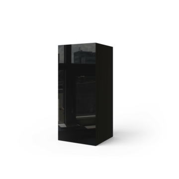 Salas E3 Magasfényű nappali szekrény elem Fekete
