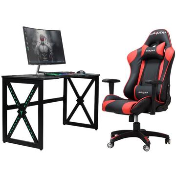 SW TIE Fighters X3 Carbon LED Gamer asztal NEW X-GAME