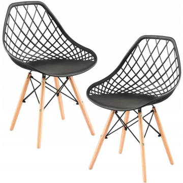 Parker Design szék - Fekete