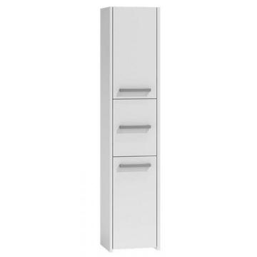 Luna S43 Fürdőszobai magas szekrény 40cm - fehér