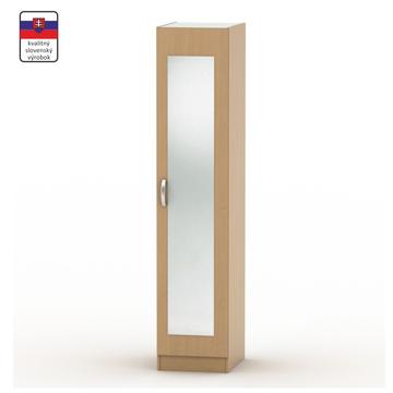 Szekrény tükörrel, bükk, BETTY 2 BE02-005-00
