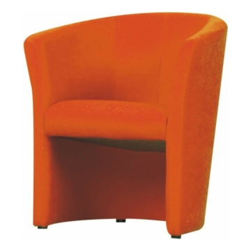 Klub fotel, narancssárga, CUBA