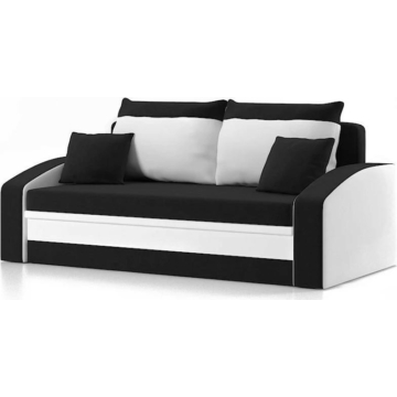 Hewlet 2 személyes kinyitható kanapé - fekete