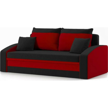 Hewlet 2 személyes kinyitható kanapé - piros