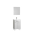 Kép 1/2 - Gilda II New fürdőszoba bútor szett mosdóval, tükörrel fehér