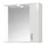 Kép 1/3 - Oglio60 Fürdőszobai tükrös szekrény 60 cm fehér