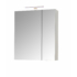 Kép 1/3 - Oglio Premium60 Fürdőszobai tükrös szekrény 60 cm fehér LED világítással