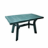 Kép 2/3 - Lamia 6 személyes kerti bútor szett, zöld asztallal, 6 db Palermo zöld székkel