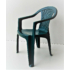 Kép 3/3 - Lamia 6 személyes kerti bútor szett, zöld asztallal, 6 db Palermo zöld székkel