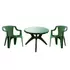 Kép 1/4 - Franca 2 személyes kerti bútor szett, kerek asztallal, 2 db székkel