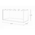 Kép 3/3 - Salas E3 Magasfényű nappali szekrény elem Fehér
