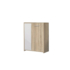Kép 1/5 - Kiegészítő szabadon álló szekrény  - Nappali sor, sonoma tölgyfa+fehér, SMALL ASOLE II Bútorszetthez
