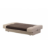 Kép 2/4 - ARTSON nyitható kanapé 190x120 Bézs - Barna márványmintás szövettel
